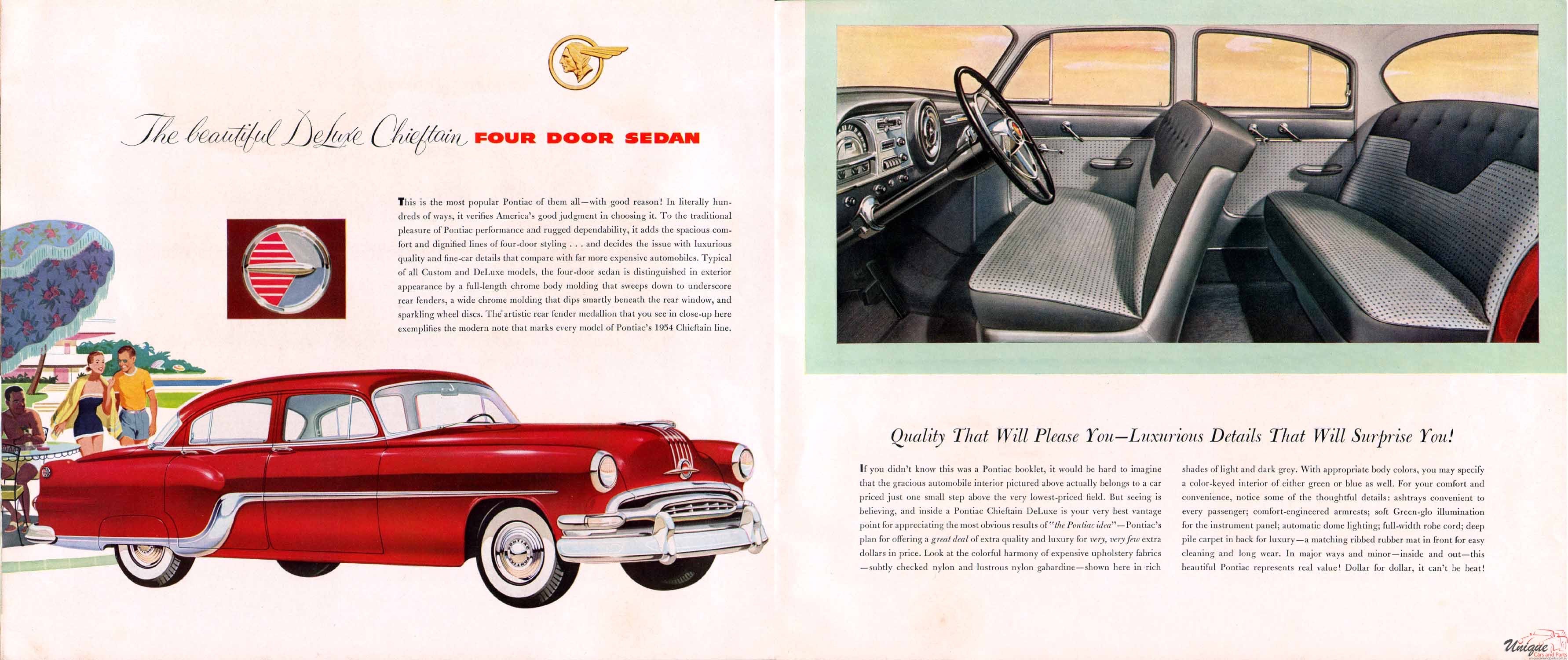 1954 Pontiac Prestige Brochure Page 7